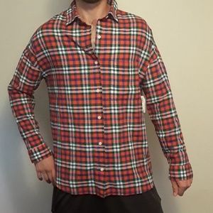 Old navy plaid button up
